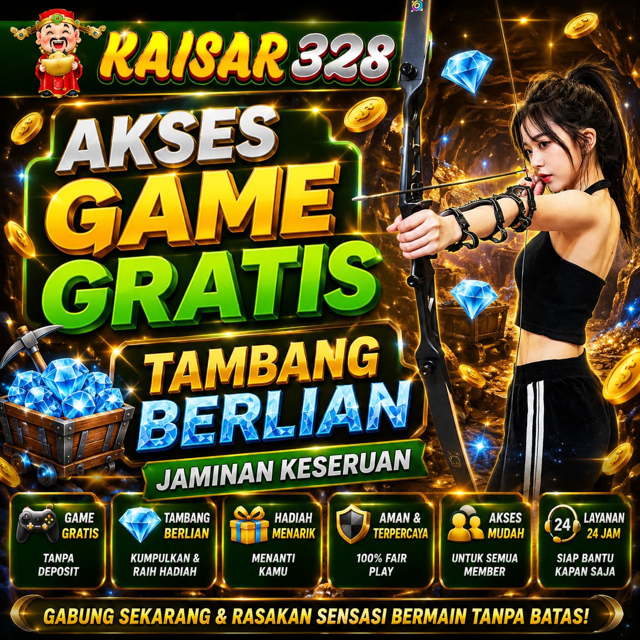 Akses Game Gratis Tambang Berlian Jaminan Keseruan